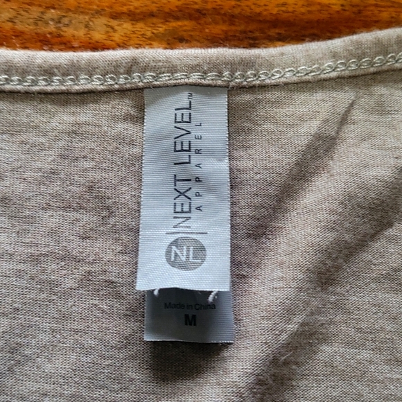 Next Level Apparel American Flag, cow print sunflower sleeveless top - Picture 3 of 3